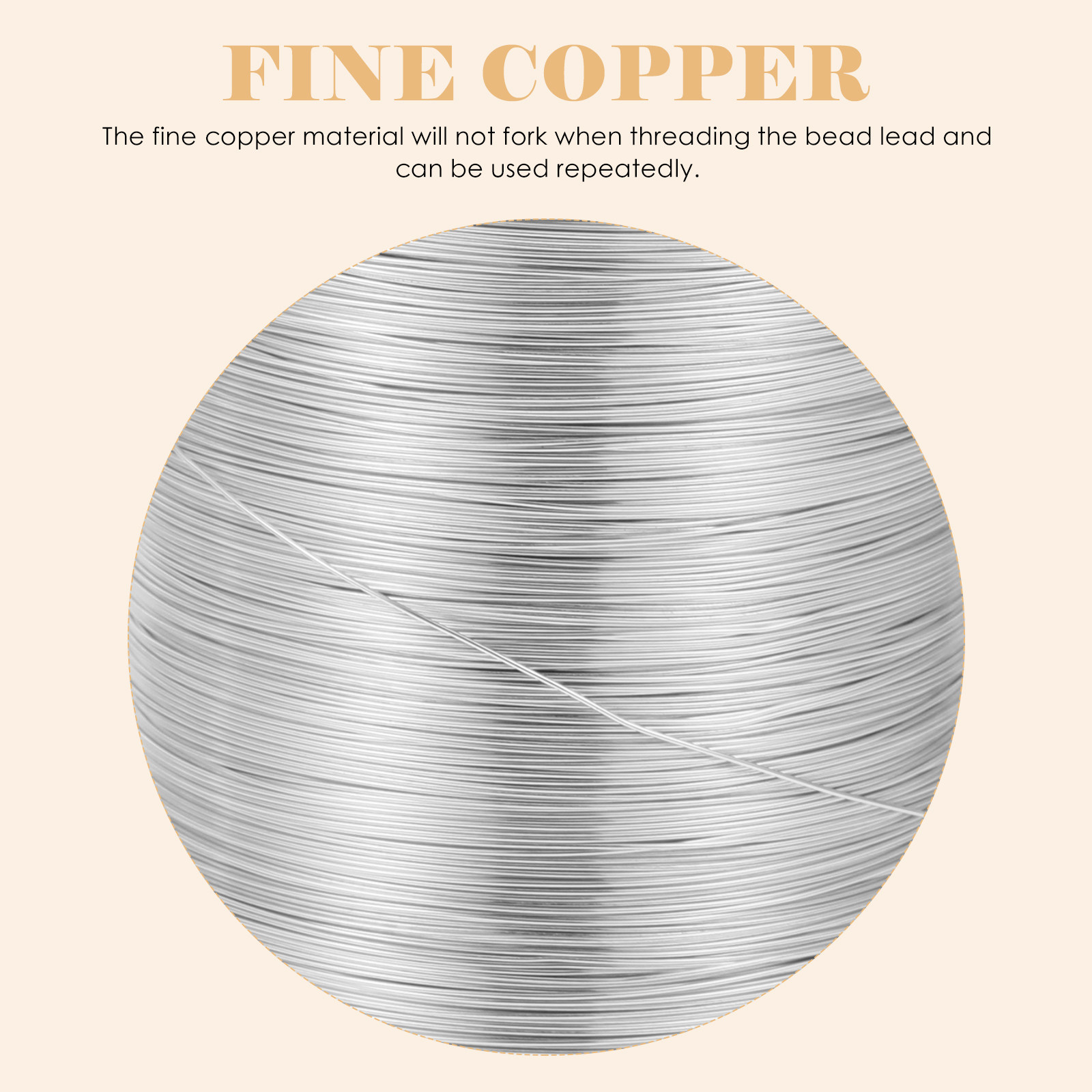 Jewelry Making Wire - 1 Roll Flexible 20 Gauge Copper