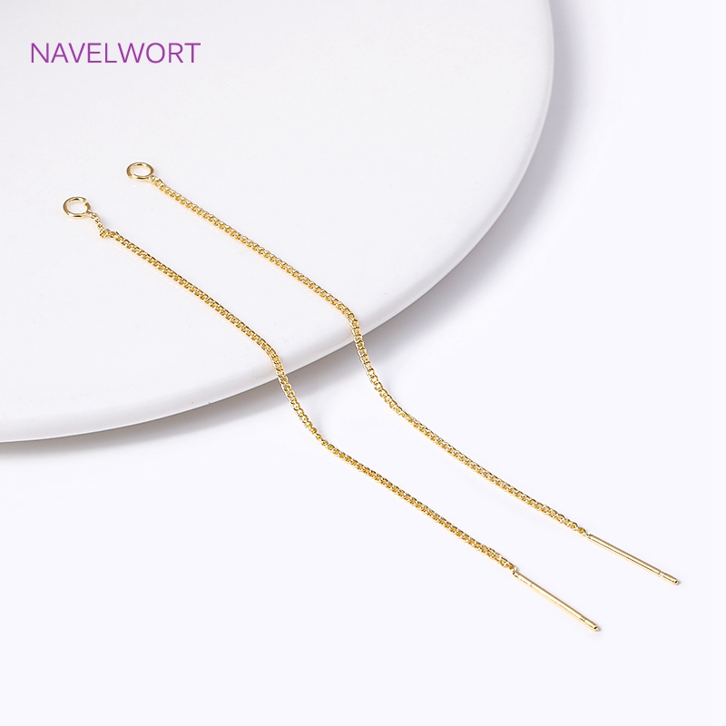 Jewelry Making Gold Wire - 18K Gold Plated 85mm Long Tassel