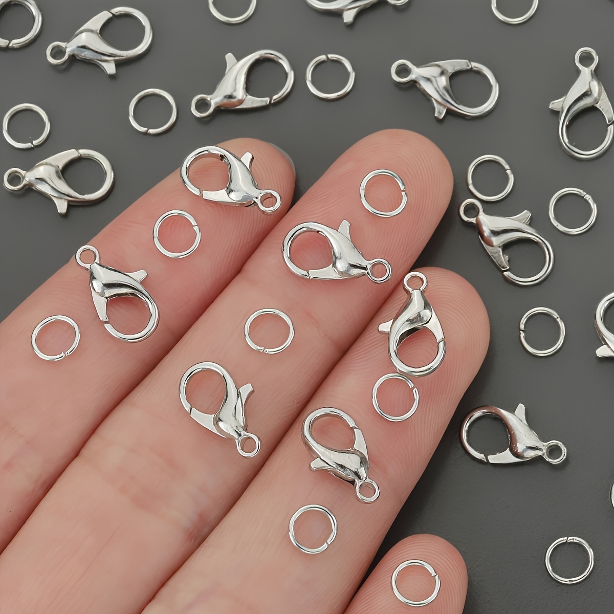 1/2/300pcs Lobster Clasps Open - Jewelry Making Hoops review and price