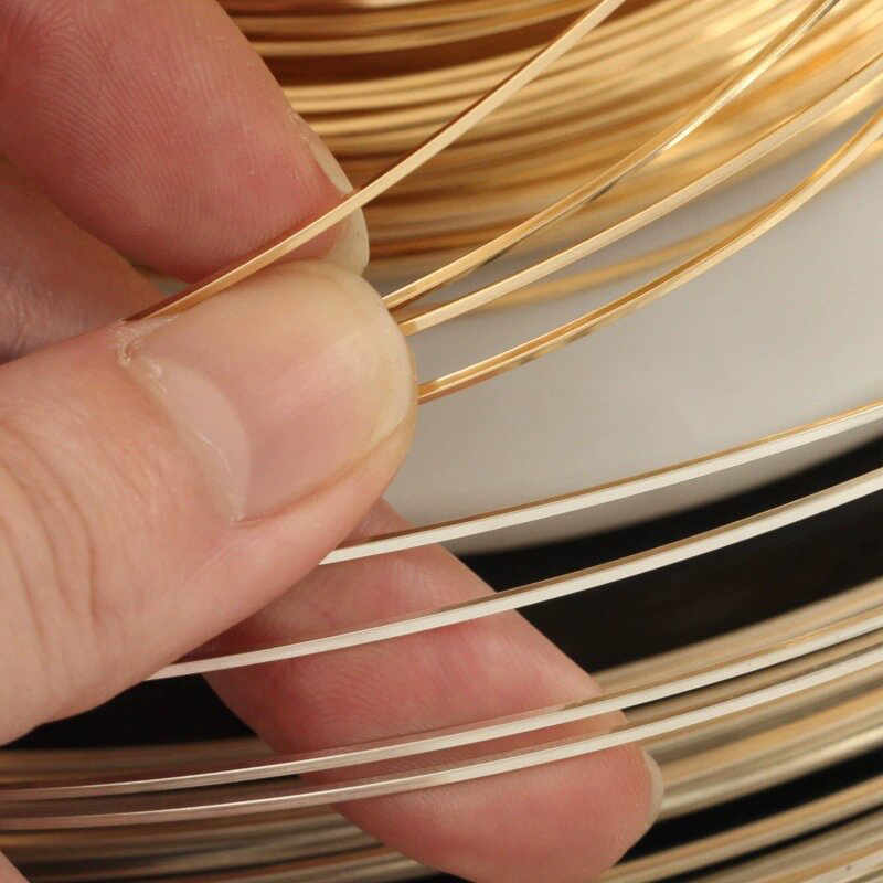 14K Gold Filled Square Wire On - Jewelry Making Gold Wire review and price