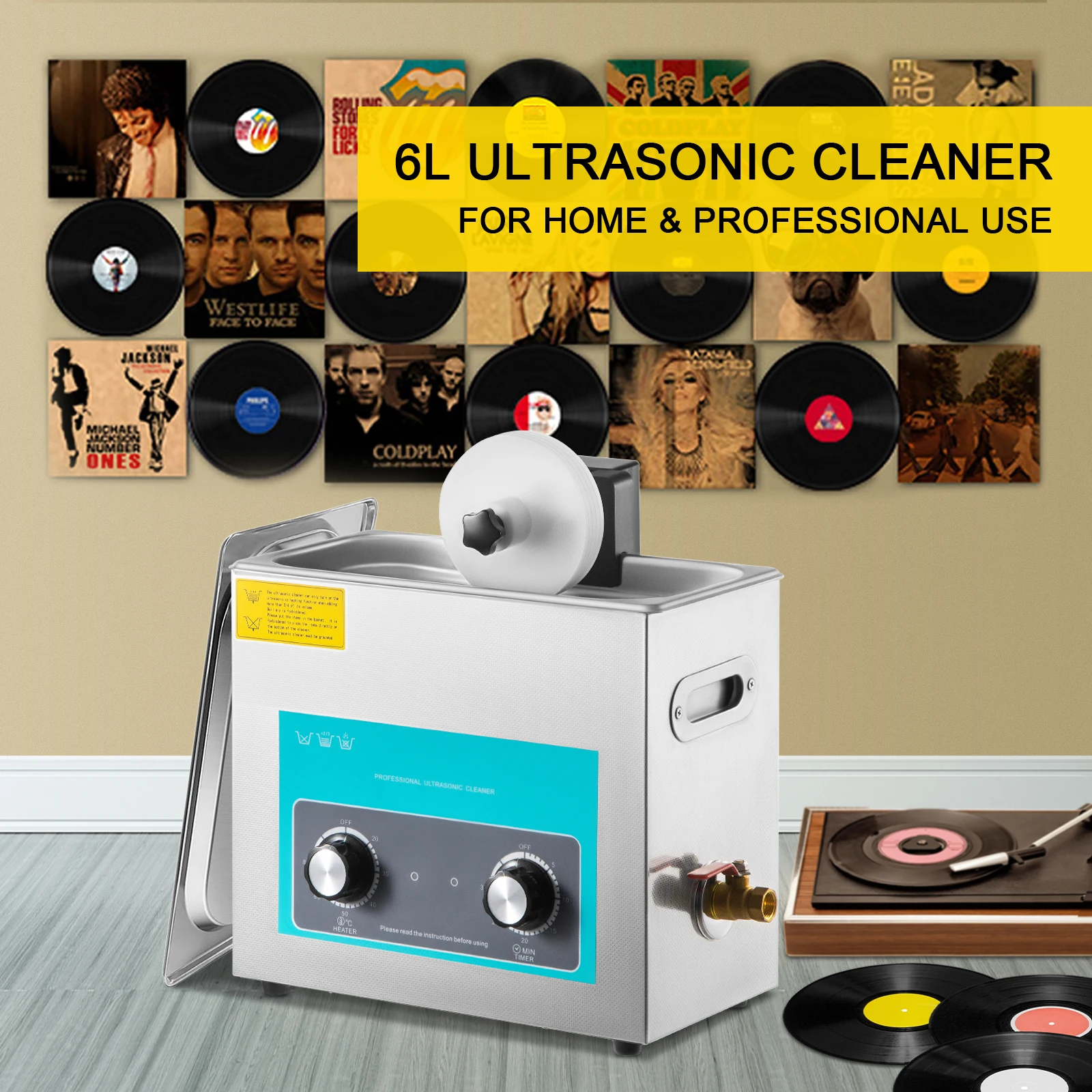 SIHAO 6L Vinyl Record Cleaner  - Jewelry Making Tools review and price
