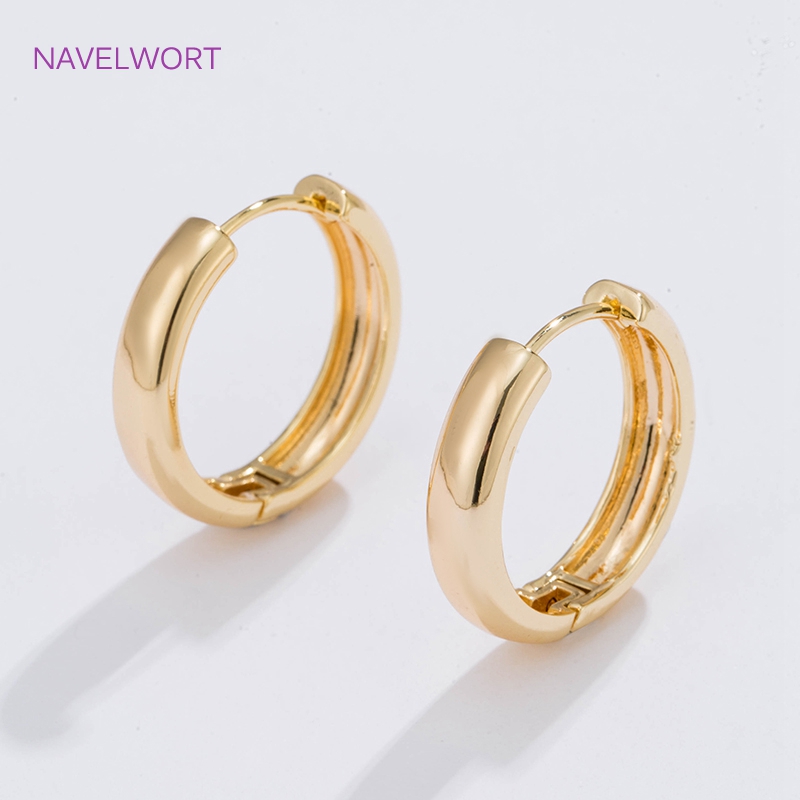 6 Sizes Gold Plated Circle Hoo - Jewelry Making Hoops review and price