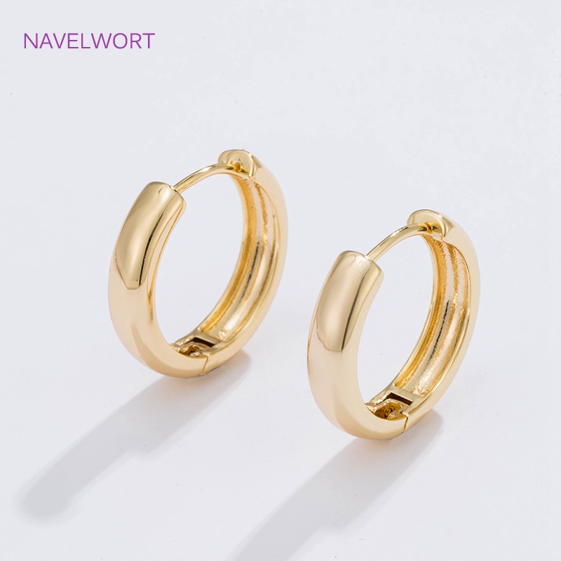 6 Sizes Gold Plated Circle Hoo - Jewelry Making Hoops review and price