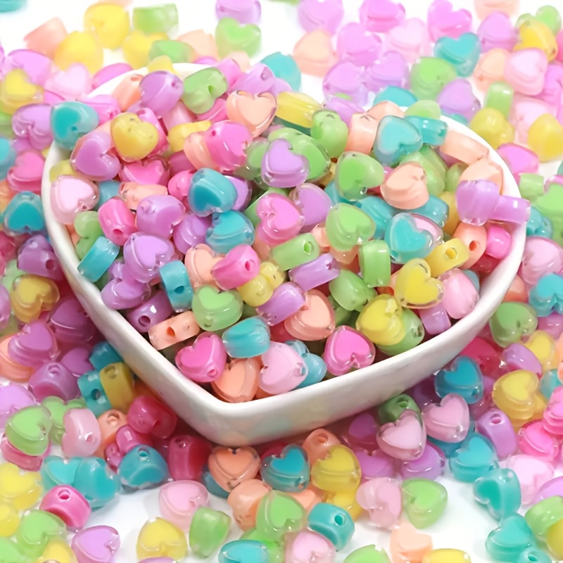 100pcs8mm, Love mixed beads in - Jewelry Making For Couples review and price