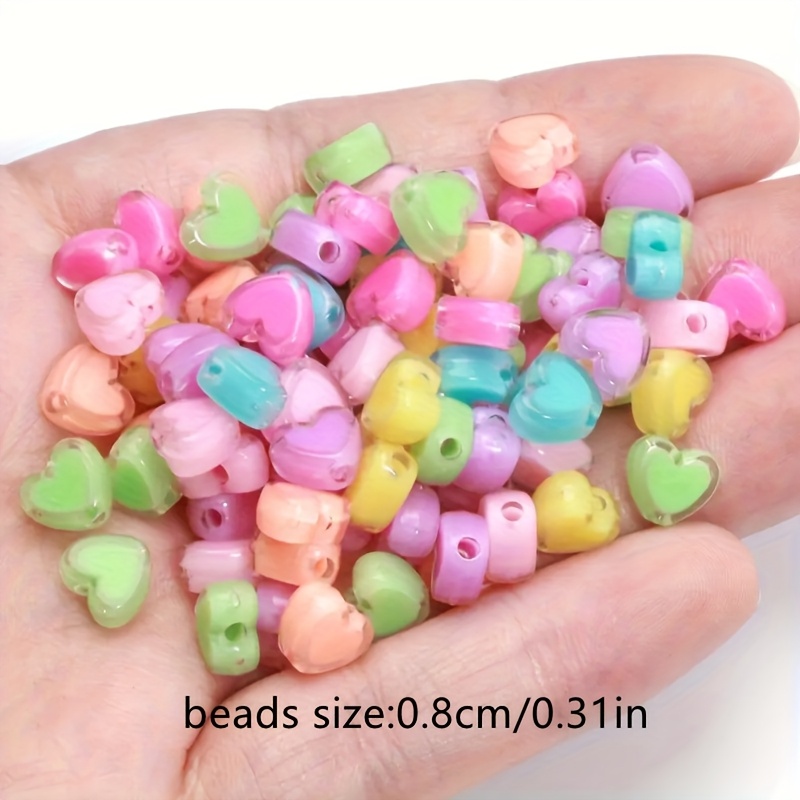 100pcs8mm, Love mixed beads in - Jewelry Making For Couples review and price
