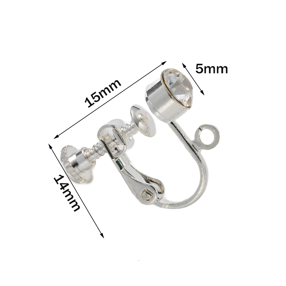 10pcs Brass Clip on Earring Co - Jewelry Making Wire review and price