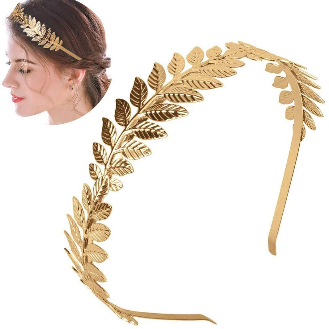 Baroque Golden Metal Leaf Head - Jewelry Making Adults review and price