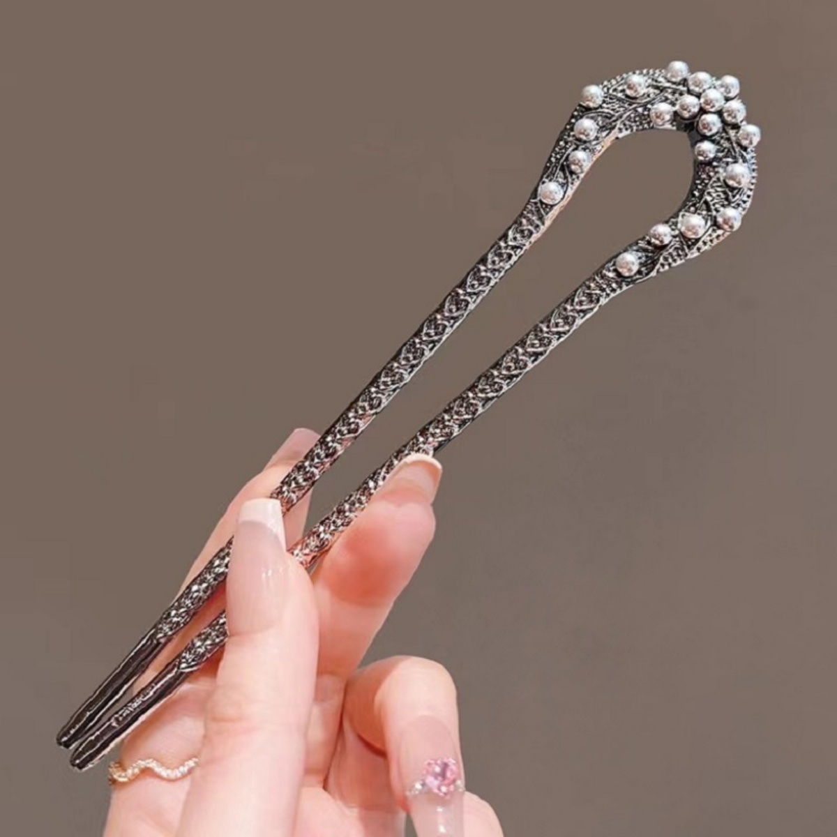 New Pearl U Shaped Hairpin For - Jewelry Making Adults review and price