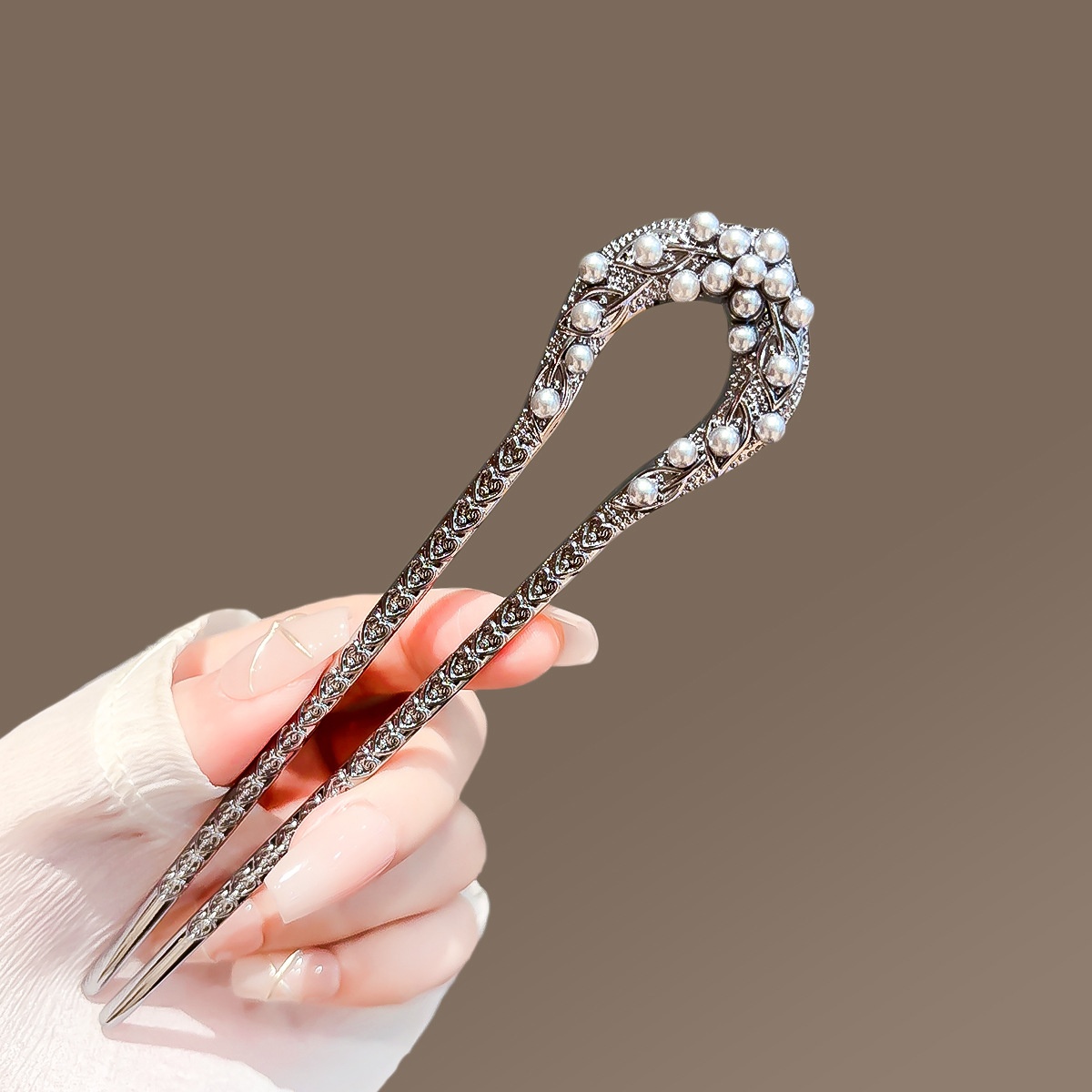 New Pearl U Shaped Hairpin For - Jewelry Making Adults review and price