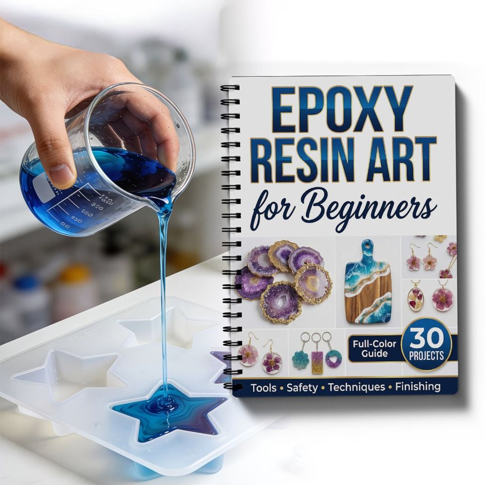 Step-by-Step Epoxy Resin Art H - Jewelry Making For Beginners Book review and price
