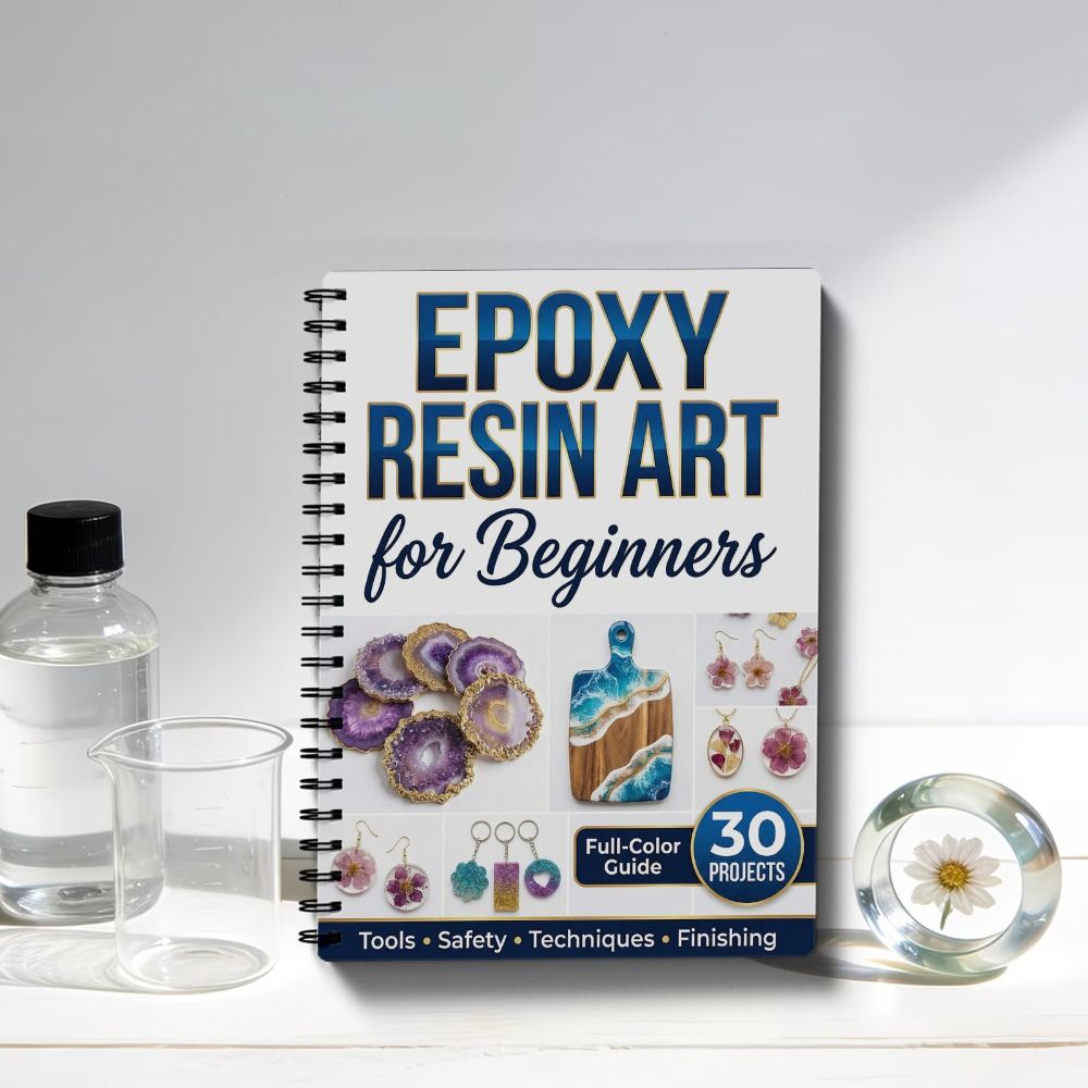 Step-by-Step Epoxy Resin Art H - Jewelry Making For Beginners Book review and price