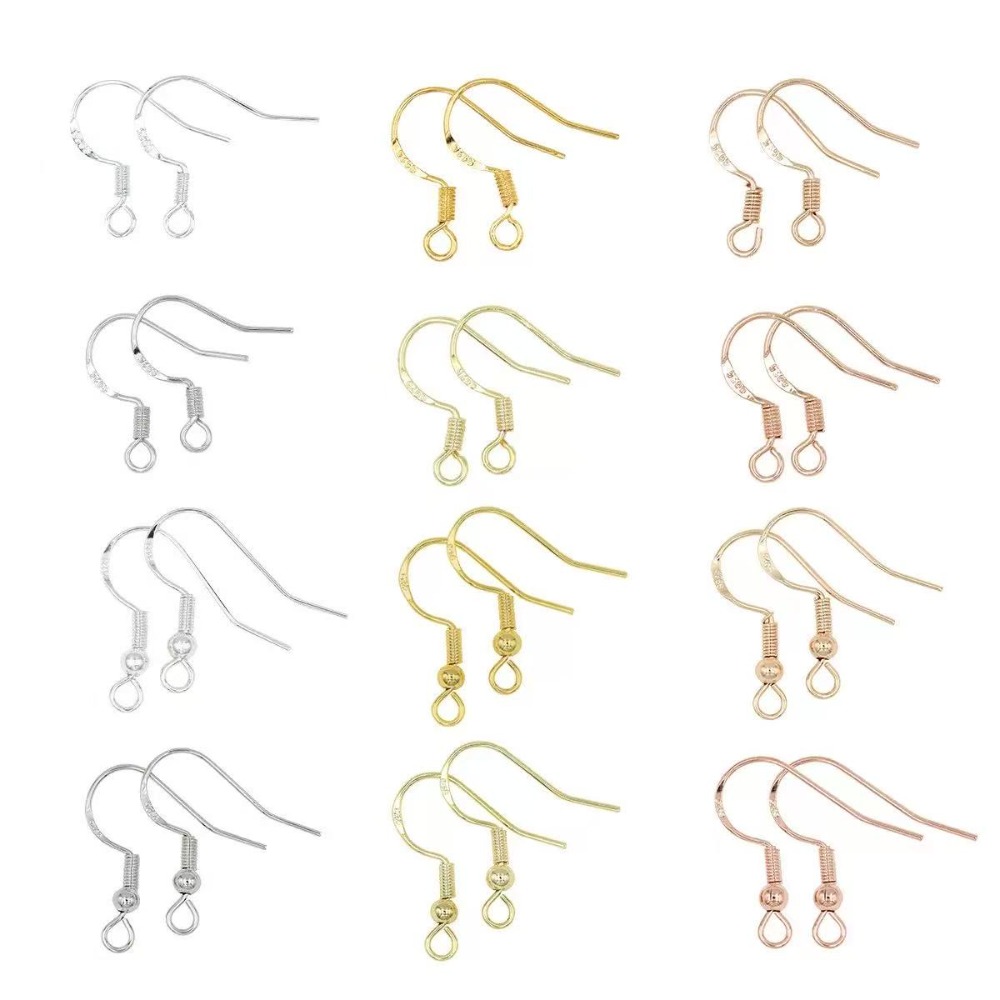 Gold Plated Earring Hooks 100P - Jewelry Making Gold Wire review and price