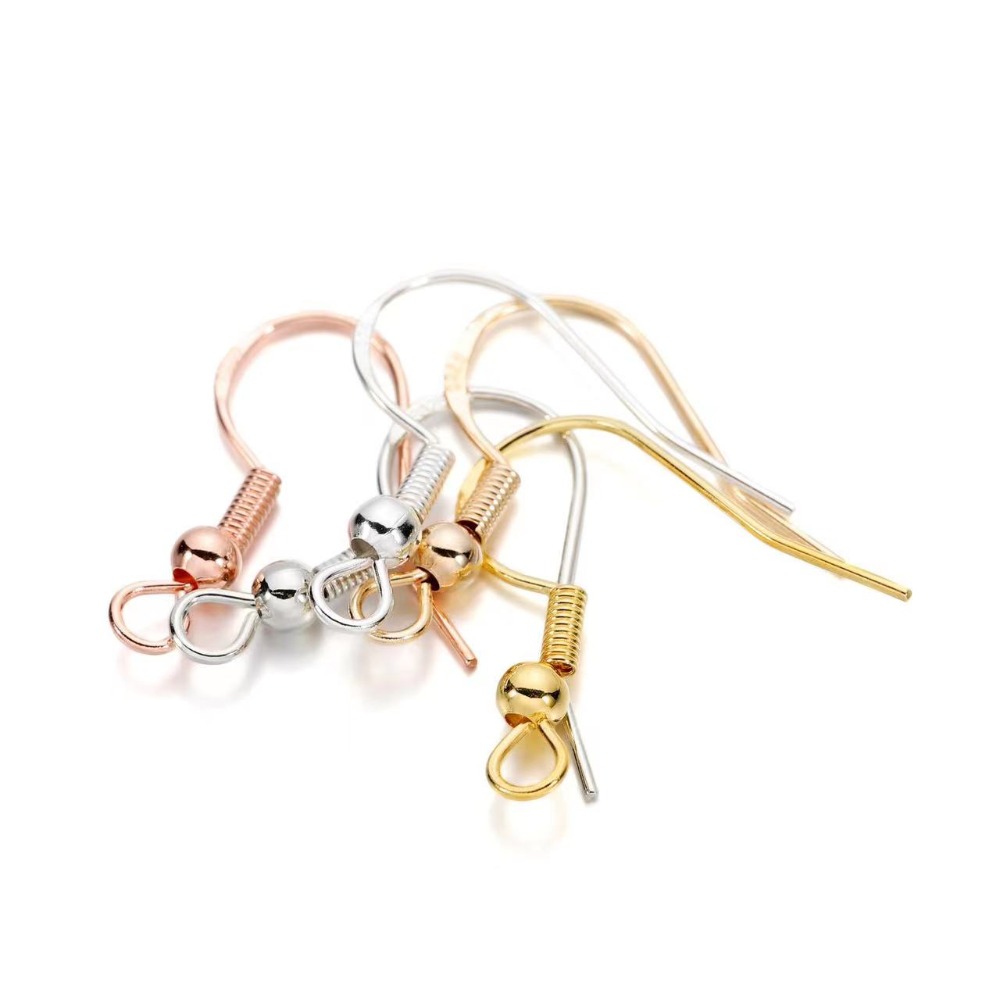 Gold Plated Earring Hooks 100P - Jewelry Making Gold Wire review and price