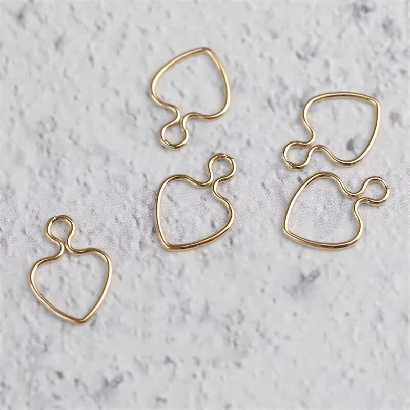 14K Gold Filled 10mm Wire Hear - Jewelry Making Gold Wire review and price