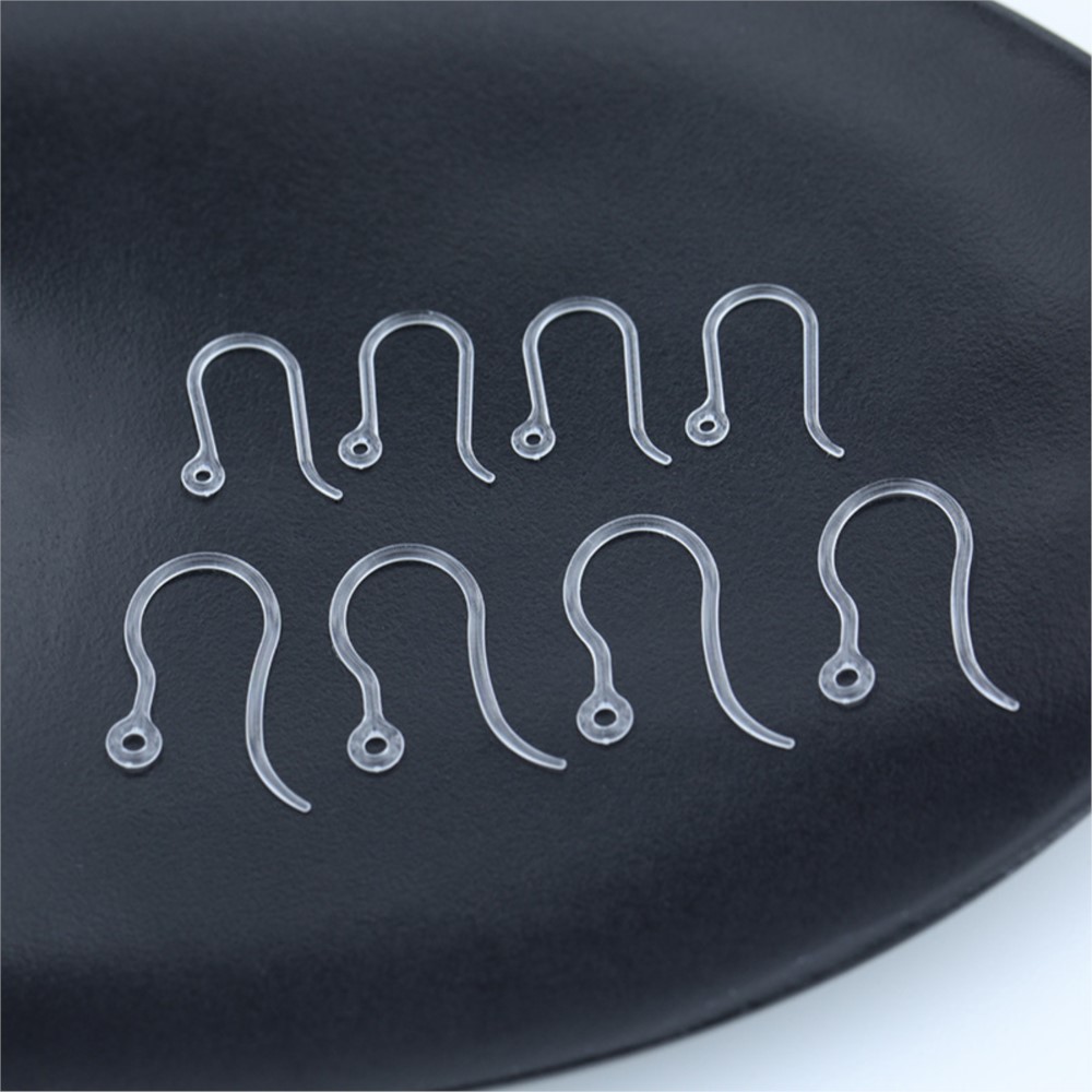 40pcs Clear Plastic Earring Ho - Jewelry Making Wire review and price