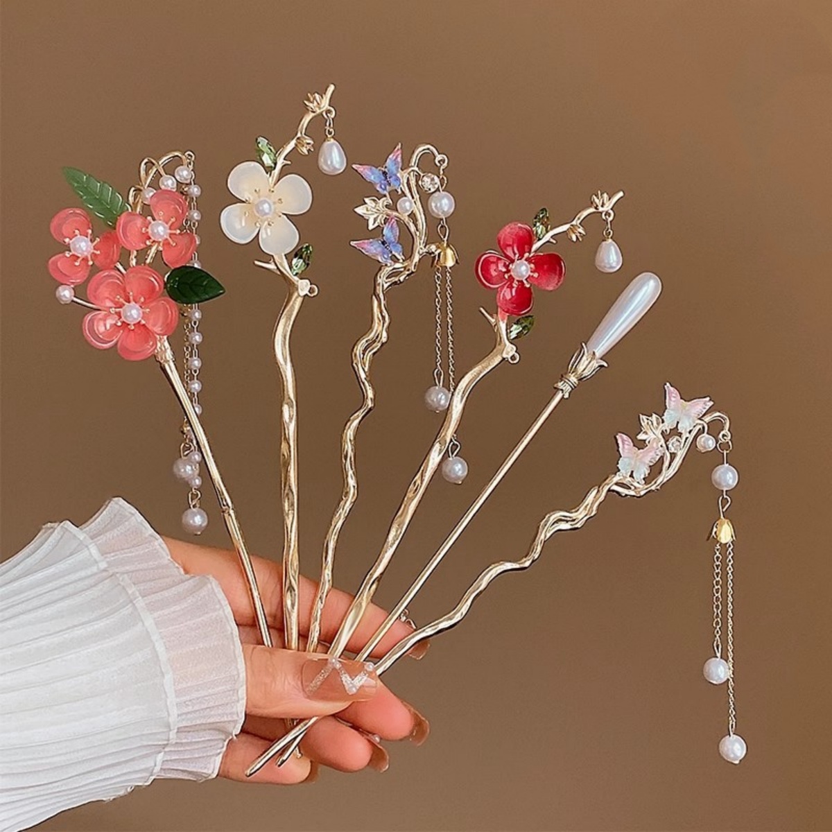 2025 New Flower Hairpin For Wo - Jewelry Making Adults review and price