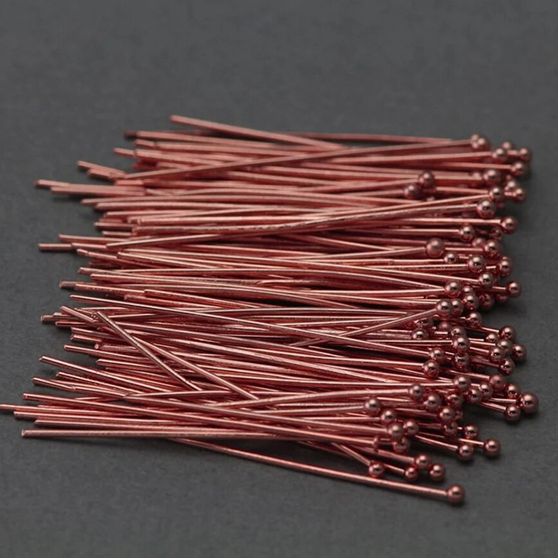 14K Rose Gold Filled Ball Head - Jewelry Making Wire review and price