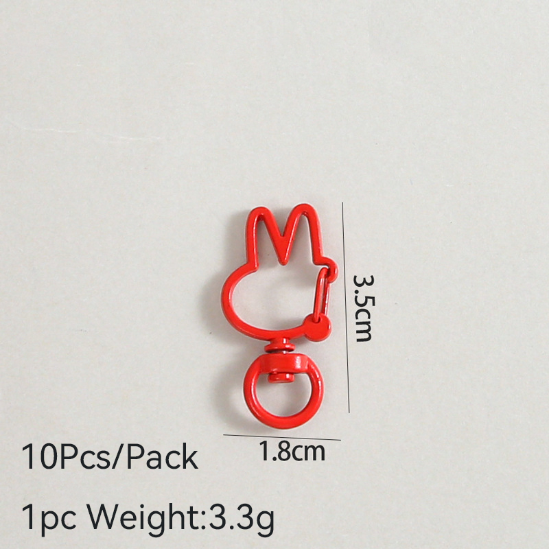 Unique 10Pcs/Pack Rabbit Buckl - Jewelry Making Hoops review and price